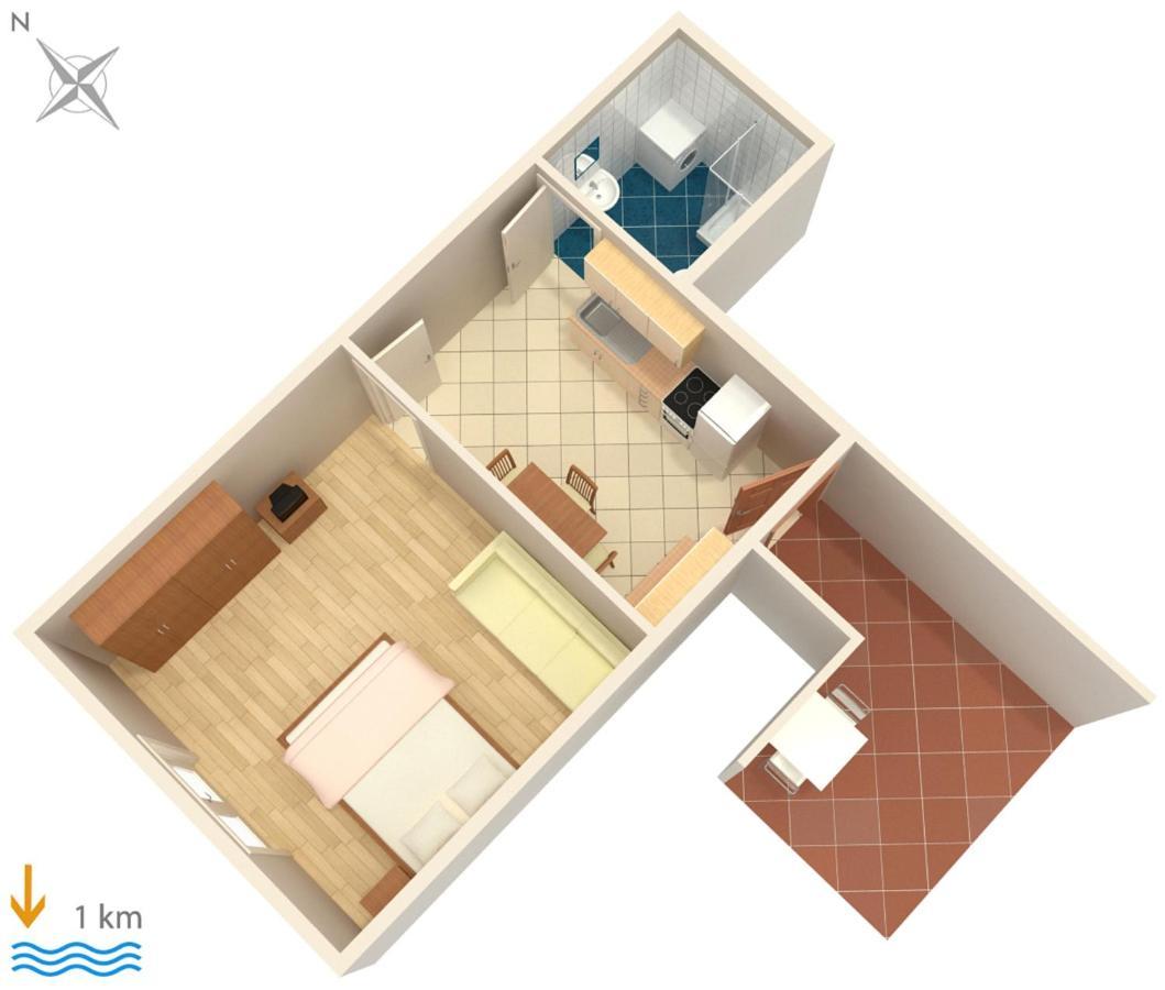 Apartments With A Parking Space Pula - 6985 Extérieur photo